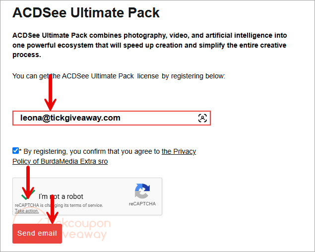 acdsee ultimate pack giveaway page