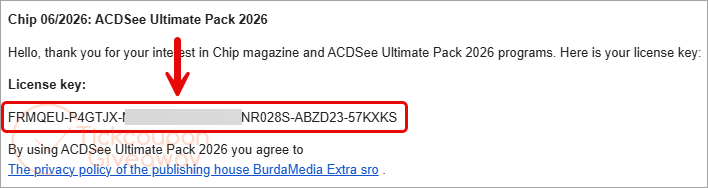get acdsee ultimate pack code