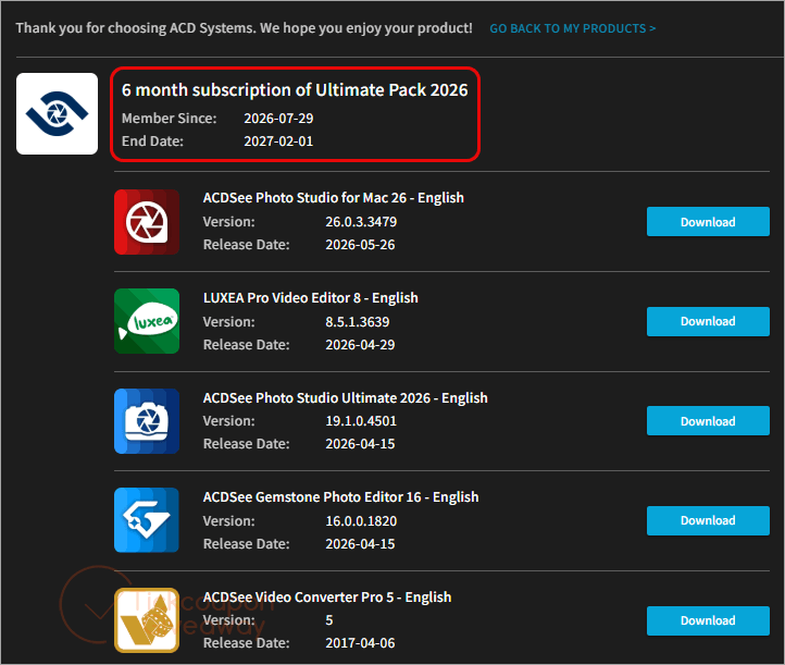 get acdsee ultimate pack free