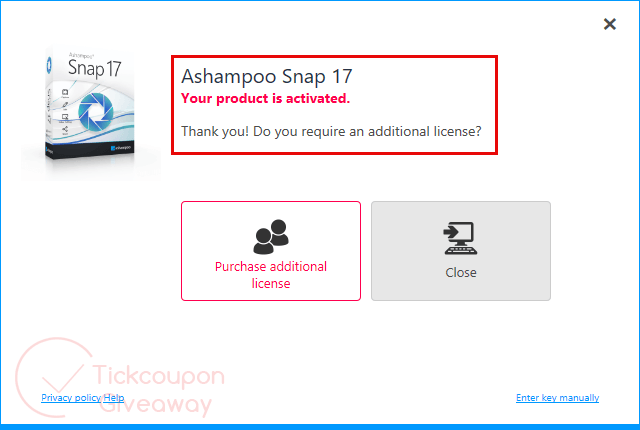 Get Ashampoo Snap 17 Free