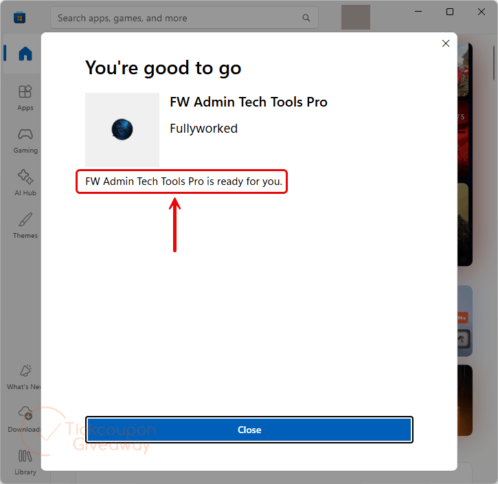 get fw admin tech tools pro code free