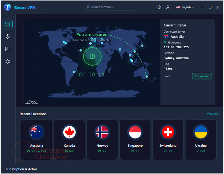isecure vpn free license key iSecure VPN