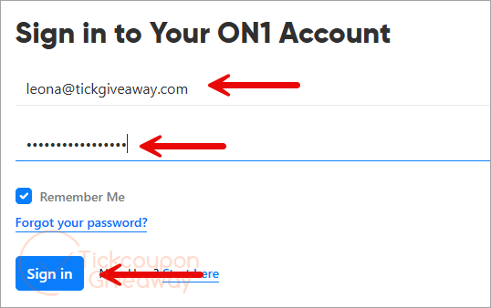 sign in on1 nonoise ai