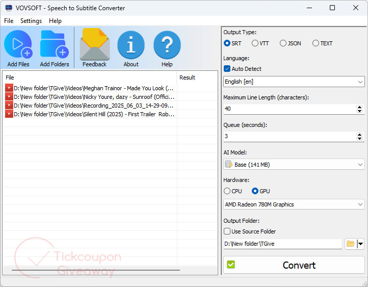 vovsoft speech to subtitle converter free code Vovsoft Speech to Subtitle Converter