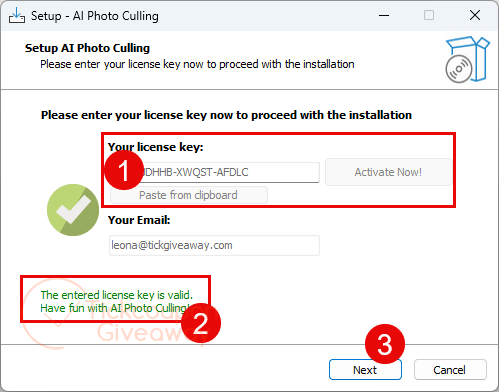 softorbits ai photo culling activation key