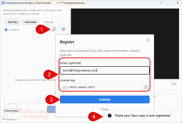softorbits transcribeit transcribeit code