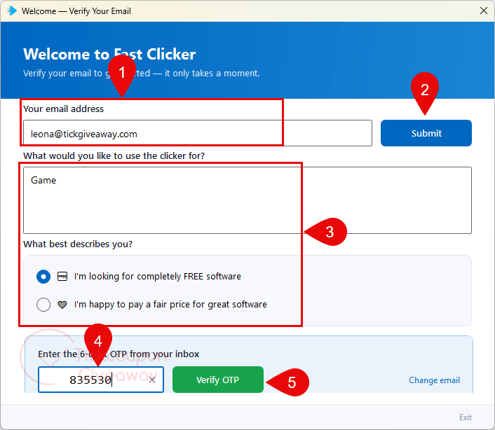 verify-email-kaizen-fast-clicker-pro