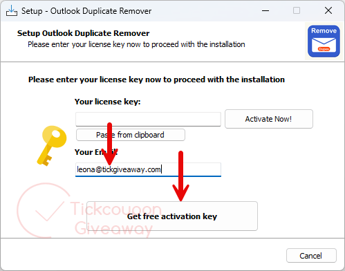 get softorbits outlook duplicate remover activation