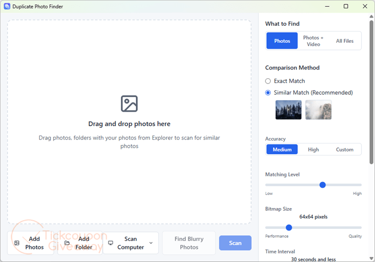 SoftOrbits Duplicate Photo Finder Main Screenshot