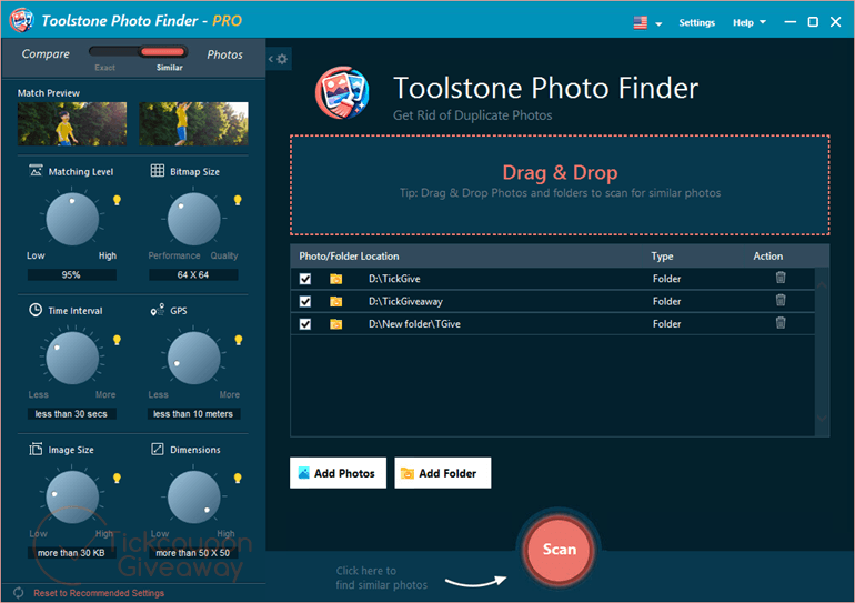 toolstone photo finder main screenshot Toolstone Photo Finder Main Screenshot