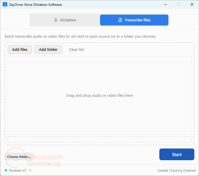 sayonce voice dictation software code free SayOnce - Voice Dictation Software