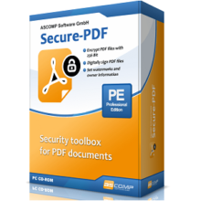 Giveaway: ASCOMP Secure-PDF Professional (Lifetime) – Encryption and signing of PDF files