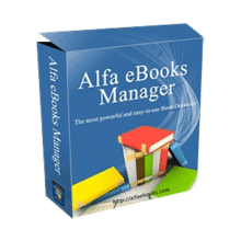 75% Off Alfa eBooks Manager Basic Coupon Code