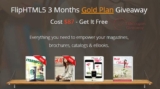 FlipHTML5 – 3 months Gold Plan for FREE