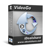 Giveaway: iDealshare VideoGo (Lifetime) – All-in-one Video/Audio Converter, Player and Editor