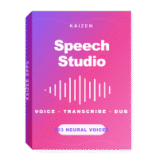 Giveaway: Kaizen Speech Studio Pro – AI Text-to-Speech, Transcribe, Video Dub