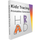 Giveaway: Kids Tracing Printables Generator (Lifetime) – Create A4 Tracing Worksheets