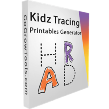 Giveaway: Kids Tracing Printables Generator (Lifetime) – Create A4 Tracing Worksheets