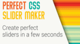 Perfect CSS Slider Maker 1 Year Giveaway