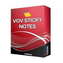 Giveaway: Vov Sticky Notes – Creates Digital Stickers and Reminders