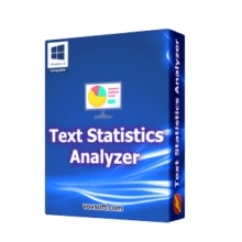 Giveaway: Vovsoft Text Statistics Analyzer (Lifetime) – Generate Quick Statistics from Any Text