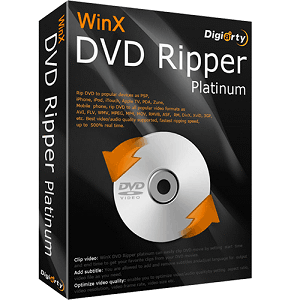 Giveaway: WinX DVD Ripper Platinum (1-Year) – Rip DVD to MP4 (H.264/HEVC) in 5 Min