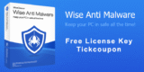 Wise Anti Malware Pro free license for 6 months